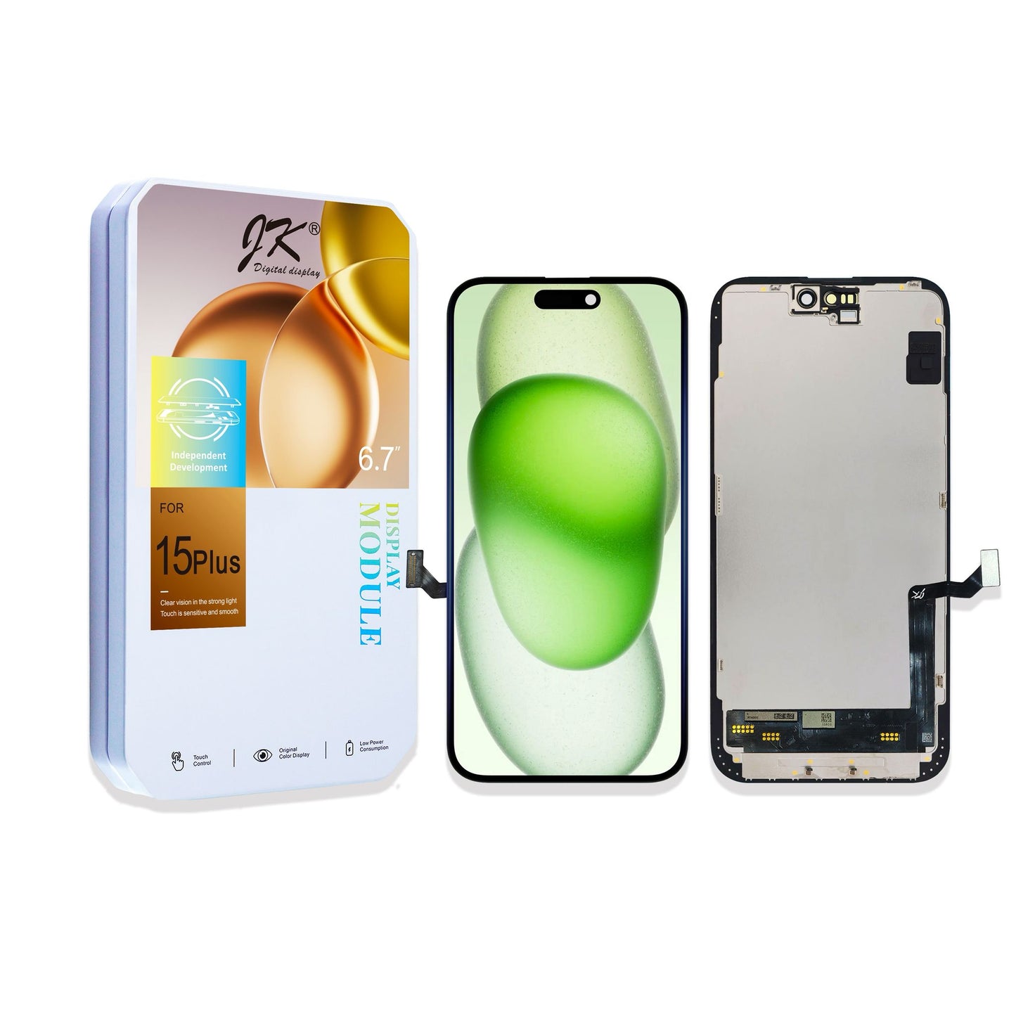 -iPhone 15 PLUS JK LCD (High Quality Incell)-