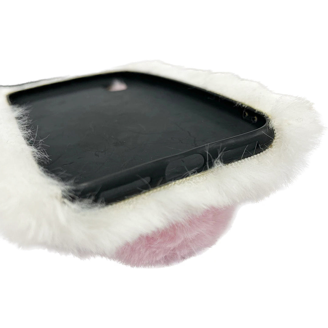 Fluffigt Mobilskal med Kaninöron och Svans