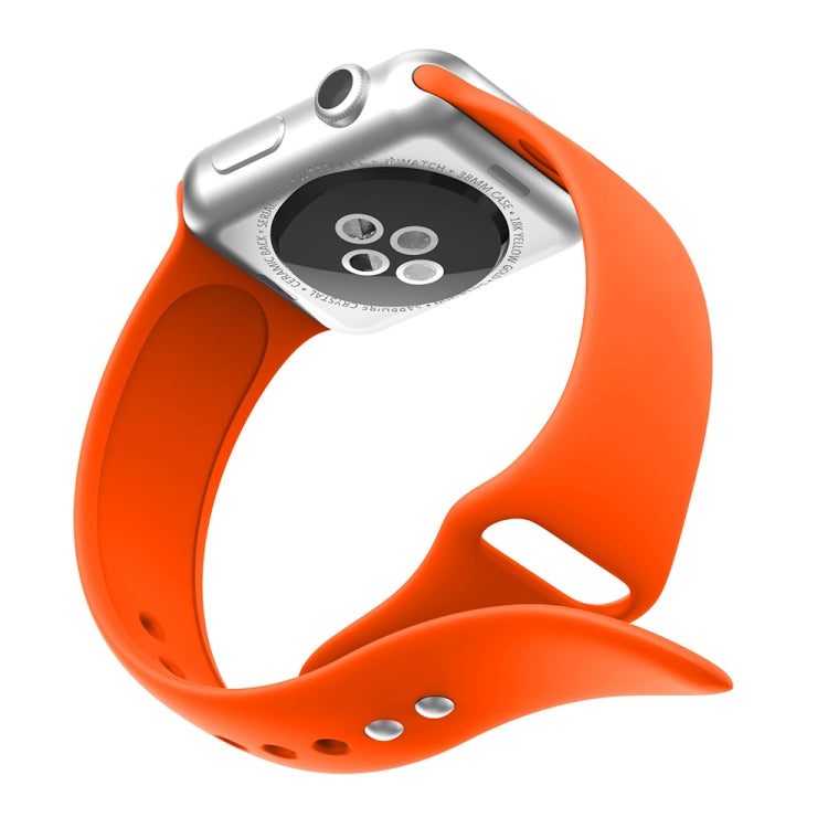 Double Rivets Silicone Watch Band for Apple Watch Series 3 & 2 & 1 42mm, Apple Watch 42mm