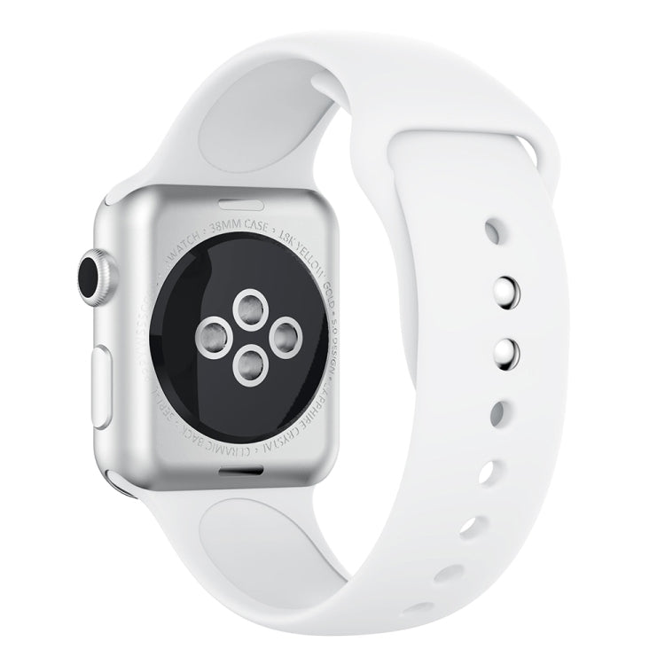 Double Rivets Silicone Watch Band for Apple Watch Series 3 & 2 & 1 38mm, Apple Watch 38mm