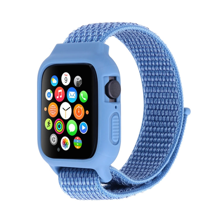 For Apple Watch Ultra 49mm&Watch Ultra 2 49mm / Series 10 46mm / 9&8&7 45mm / SE 3&SE 2&6&SE&5&4 44mm / 3&2&1 42mm Nylon Watch Band with Hook and Loop Fastener, For Apple Watch Series 7 45mm / 6 & SE & 5 & 4 44mm / 3 & 2 & 1 42mm