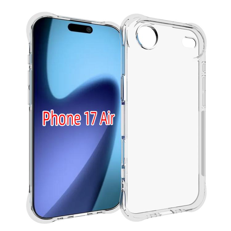 Shockproof Non-slip Thickening TPU Phone Case, For iPhone 17 Pro Max, For iPhone 17 Pro, For iPhone 17, For iPhone 17 Air, iPhone 16e, For iPhone 16 Pro Max, For iPhone 16 Pro, For iPhone 16 Plus, For iPhone 16, For iPhone 15 Pro Max, For iPhone 15 Pro...