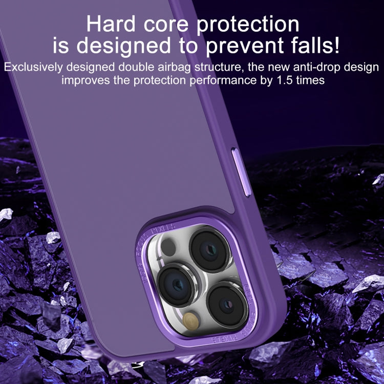 All-inclusive TPU Edge Acrylic Back Phone Case, For iPhone 15 Pro