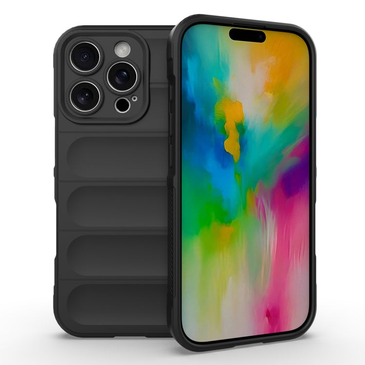 Magic Shield TPU + Flannel Phone Case, For iPhone 16 Pro, For iPhone 16 Plus