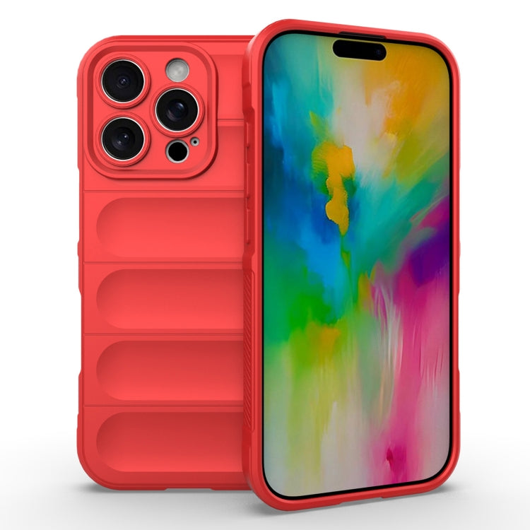Magic Shield TPU + Flannel Phone Case, For iPhone 16 Pro, For iPhone 16 Plus