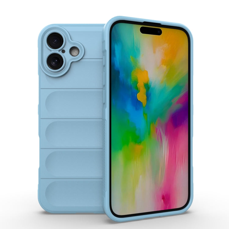 Magic Shield TPU + Flannel Phone Case, For iPhone 16 Pro, For iPhone 16 Plus
