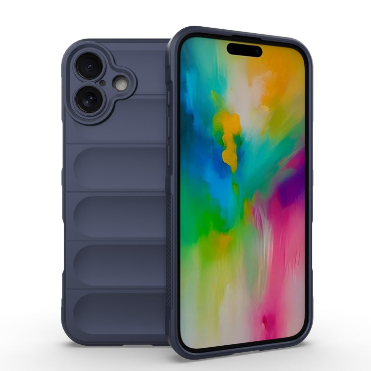 Magic Shield TPU + Flannel Phone Case, For iPhone 16 Pro, For iPhone 16 Plus