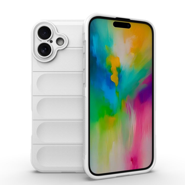 Magic Shield TPU + Flannel Phone Case, For iPhone 16 Pro, For iPhone 16 Plus