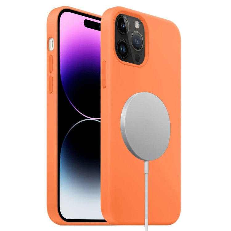 Liquid Silicone Full Coverage MagSafe Phone Case, For iPhone 15 Pro