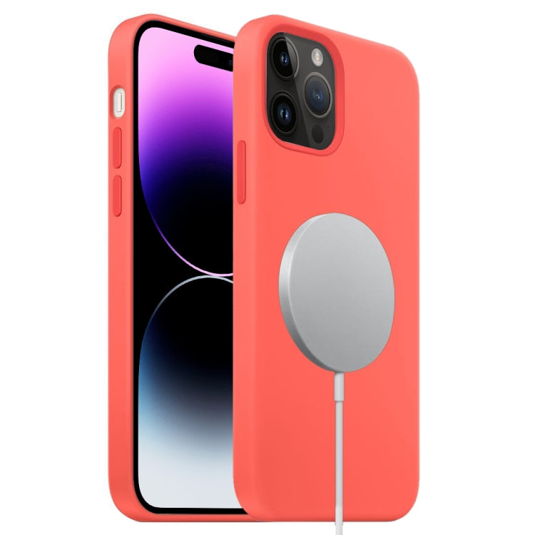 Liquid Silicone Full Coverage MagSafe Phone Case, For iPhone 15 Pro