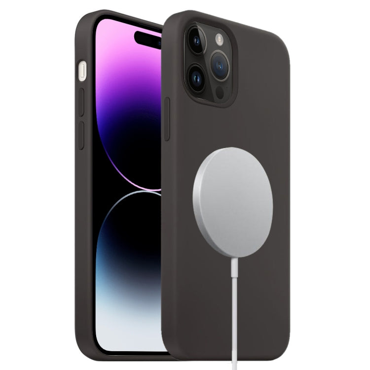 Liquid Silicone Full Coverage MagSafe Phone Case, For iPhone 15 Pro