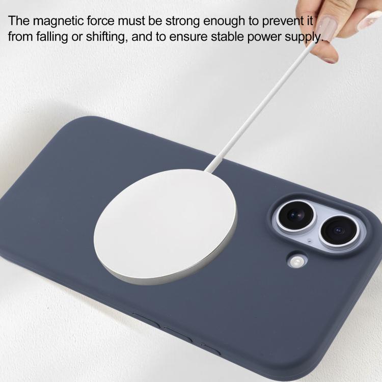 Liquid Silicone Full Coverage MagSafe Phone Case, For iPhone 15 Pro