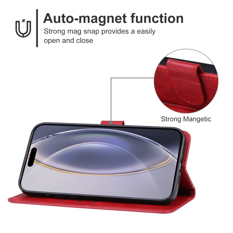 Leather Phone Case, For iPhone 16 Pro, For iPhone 16 Plus, For iPhone 16