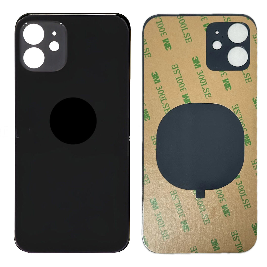 iPhone 12 Baksida Glas med Självhäftande tejp