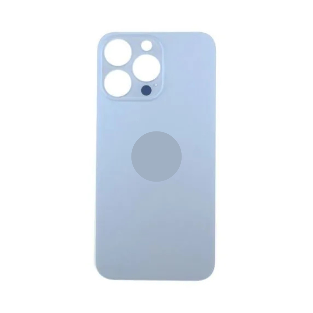-iPhone 13 Pro Baksida med Självhäftande tejp - Blå-