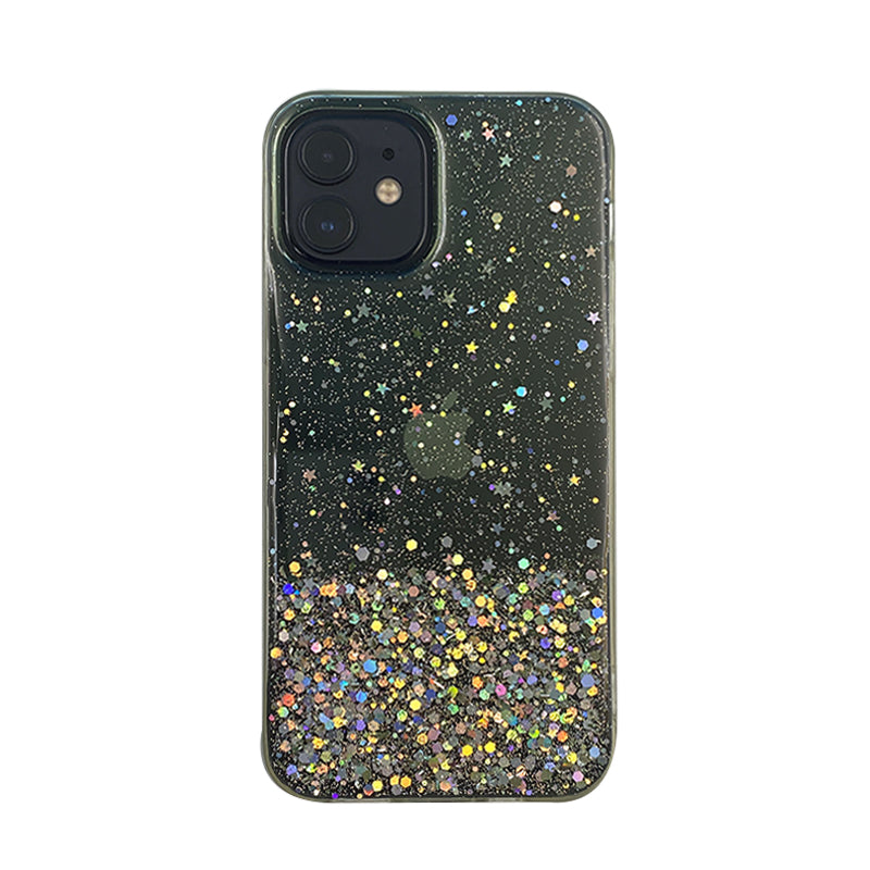 Silikon Skal med Stjärnglitter