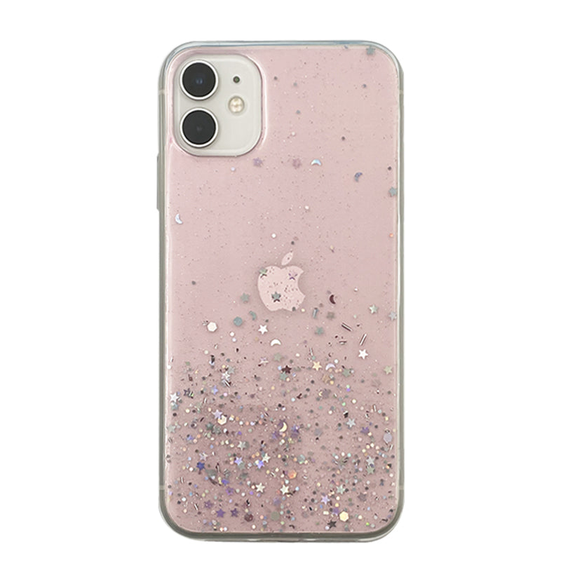 Silikon Skal med Stjärnglitter