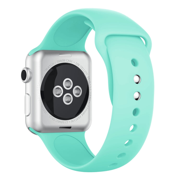 Double Rivets Silicone Watch Band for Apple Watch Series 3 & 2 & 1 38mm, Apple Watch 38mm