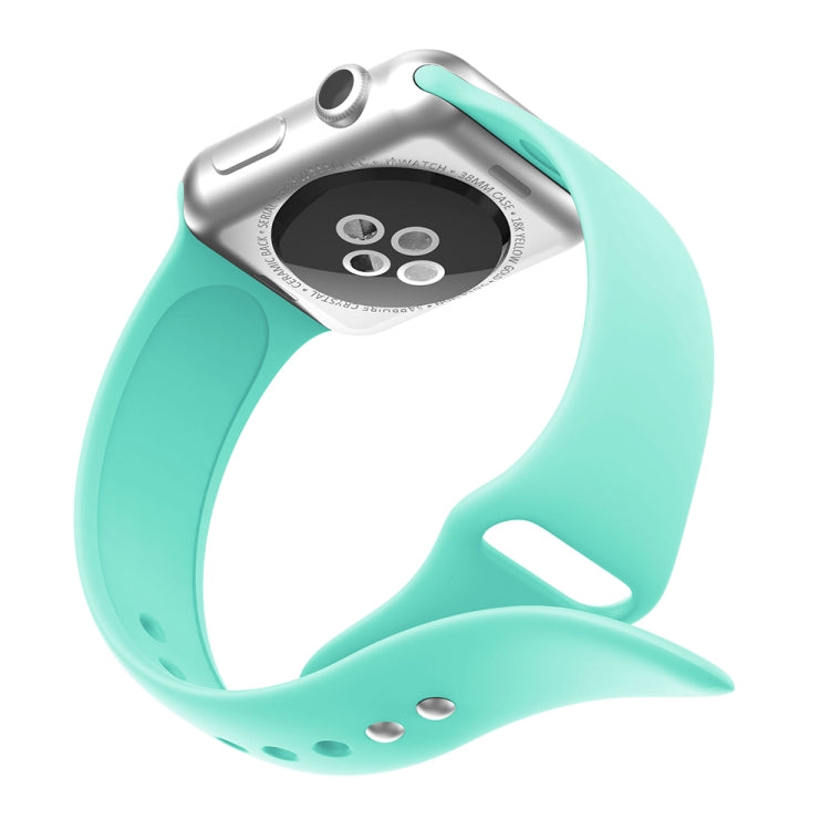 Double Rivets Silicone Watch Band for Apple Watch Series 3 & 2 & 1 38mm, Apple Watch 38mm