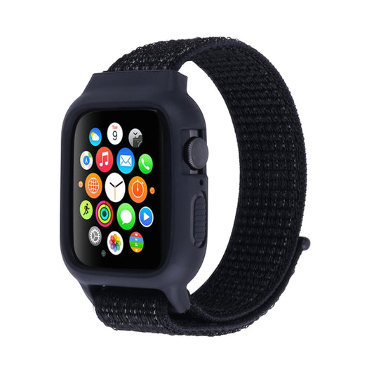 For Apple Watch Ultra 49mm&Watch Ultra 2 49mm / Series 10 46mm / 9&8&7 45mm / SE 3&SE 2&6&SE&5&4 44mm / 3&2&1 42mm Nylon Watch Band with Hook and Loop Fastener, For Apple Watch Series 7 45mm / 6 & SE & 5 & 4 44mm / 3 & 2 & 1 42mm