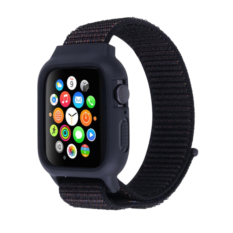 For Apple Watch Ultra 49mm&Watch Ultra 2 49mm / Series 10 46mm / 9&8&7 45mm / SE 3&SE 2&6&SE&5&4 44mm / 3&2&1 42mm Nylon Watch Band with Hook and Loop Fastener, For Apple Watch Series 7 45mm / 6 & SE & 5 & 4 44mm / 3 & 2 & 1 42mm                       ...