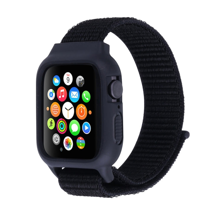 For Apple Watch Ultra 49mm&Watch Ultra 2 49mm / Series 10 46mm / 9&8&7 45mm / SE 3&SE 2&6&SE&5&4 44mm / 3&2&1 42mm Nylon Watch Band with Hook and Loop Fastener, For Apple Watch Series 7 45mm / 6 & SE & 5 & 4 44mm / 3 & 2 & 1 42mm                       ...