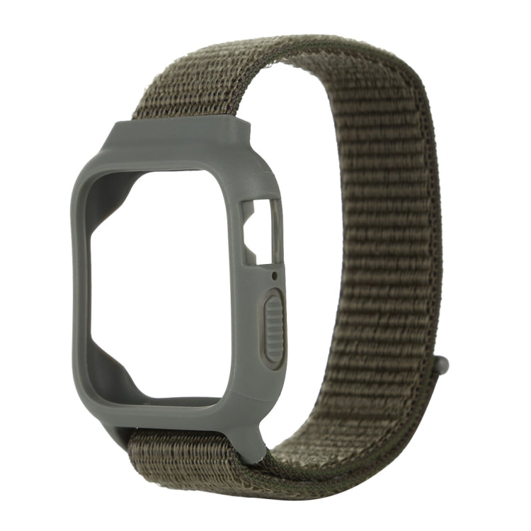 For Apple Watch Ultra 49mm&Watch Ultra 2 49mm / Series 10 46mm / 9&8&7 45mm / SE 3&SE 2&6&SE&5&4 44mm / 3&2&1 42mm Nylon Watch Band with Hook and Loop Fastener, For Apple Watch Ultra 49mm / Series 8&7 45mm / SE 2&6&SE&5&4 44mm / 3&2&1 42mm             ...