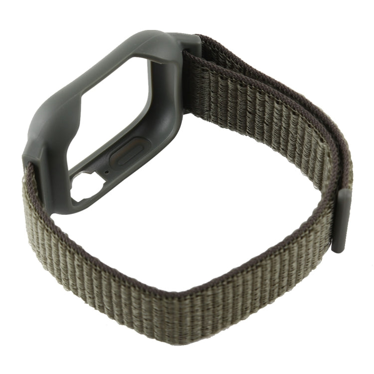 For Apple Watch Ultra 49mm&Watch Ultra 2 49mm / Series 10 46mm / 9&8&7 45mm / SE 3&SE 2&6&SE&5&4 44mm / 3&2&1 42mm Nylon Watch Band with Hook and Loop Fastener, For Apple Watch Ultra 49mm / Series 8&7 45mm / SE 2&6&SE&5&4 44mm / 3&2&1 42mm             ...