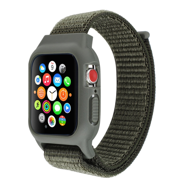 For Apple Watch Ultra 49mm&Watch Ultra 2 49mm / Series 10 46mm / 9&8&7 45mm / SE 3&SE 2&6&SE&5&4 44mm / 3&2&1 42mm Nylon Watch Band with Hook and Loop Fastener, For Apple Watch Series 7 45mm / 6 & SE & 5 & 4 44mm / 3 & 2 & 1 42mm                       ...