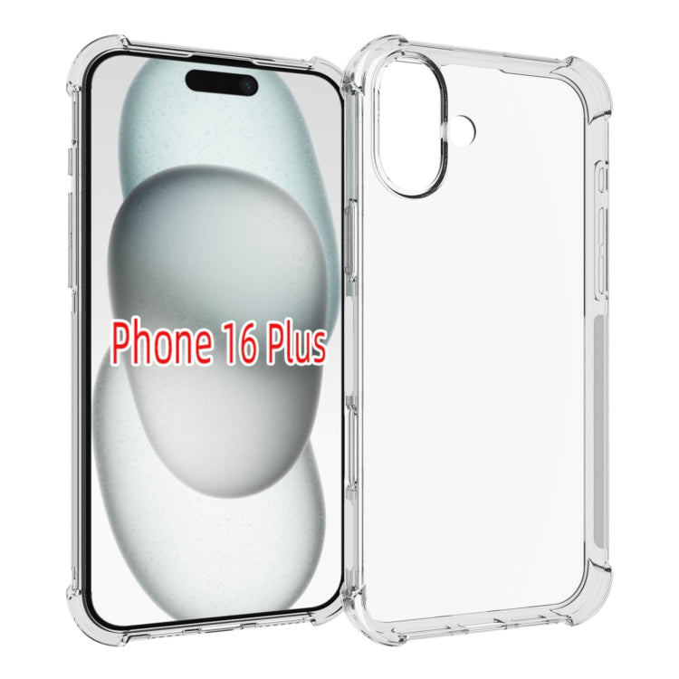 Shockproof Non-slip Thickening TPU Phone Case, For iPhone 17e / 16e, For iPhone 17 Pro Max, For iPhone 17 Pro, For iPhone 17, For iPhone Air, For iPhone 16 Pro Max, For iPhone 16 Pro, For iPhone 16 Plus, For iPhone 16, For iPhone 15 Pro Max            ...