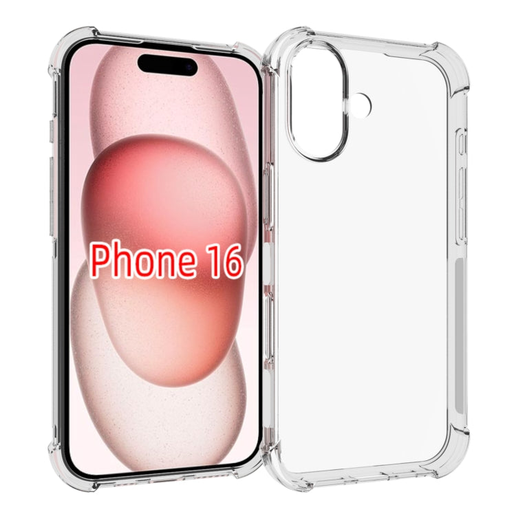 Shockproof Non-slip Thickening TPU Phone Case, For iPhone 17e / 16e, For iPhone 17 Pro Max, For iPhone 17 Pro, For iPhone 17, For iPhone Air, For iPhone 16 Pro Max, For iPhone 16 Pro, For iPhone 16 Plus, For iPhone 16, For iPhone 15 Pro Max            ...