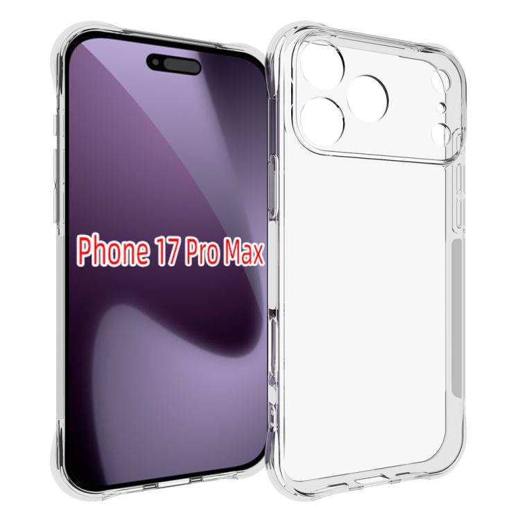 Shockproof Non-slip Thickening TPU Phone Case, For iPhone 17e / 16e, For iPhone 17 Pro Max, For iPhone 17 Pro, For iPhone 17, For iPhone Air, For iPhone 16 Pro Max, For iPhone 16 Pro, For iPhone 16 Plus, For iPhone 16, For iPhone 15 Pro Max            ...