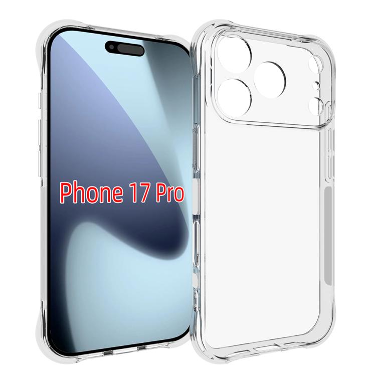 Shockproof Non-slip Thickening TPU Phone Case, For iPhone 17e / 16e, For iPhone 17 Pro Max, For iPhone 17 Pro, For iPhone 17, For iPhone Air, For iPhone 16 Pro Max, For iPhone 16 Pro, For iPhone 16 Plus, For iPhone 16, For iPhone 15 Pro Max            ...