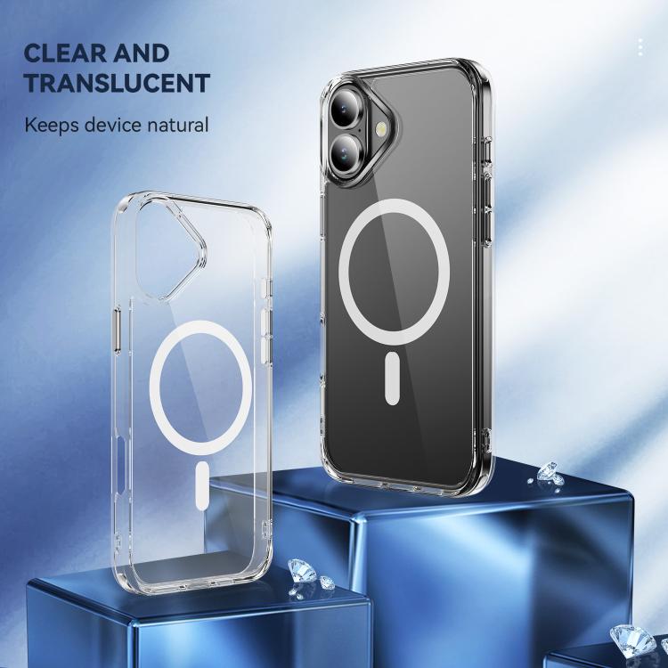 MagSafe Clear Acrylic PC +TPU Phone Case, For iPhone 18, For iPhone 18 Pro, For iPhone 18 Pro Max, For iPhone 17e / 16e, For iPhone 16 Pro Max, For iPhone 16 Pro, For iPhone 16 Plus, For iPhone 16, For iPhone 15 Pro Max, For iPhone 15 Pro              ...