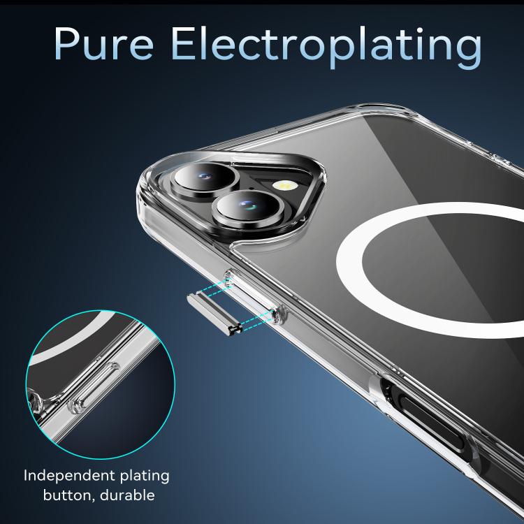 MagSafe Clear Acrylic PC +TPU Phone Case, For iPhone 18, For iPhone 18 Pro, For iPhone 18 Pro Max, For iPhone 17e / 16e, For iPhone 16 Pro Max, For iPhone 16 Pro, For iPhone 16 Plus, For iPhone 16, For iPhone 15 Pro Max, For iPhone 15 Pro              ...