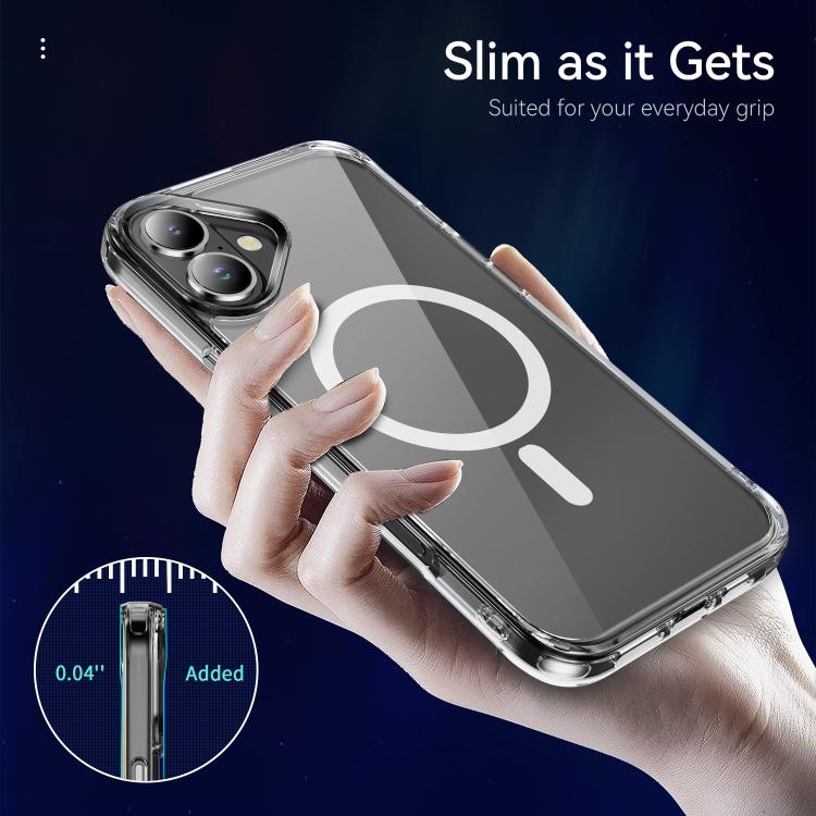 MagSafe Clear Acrylic PC +TPU Phone Case, For iPhone 18, For iPhone 18 Pro, For iPhone 18 Pro Max, For iPhone 17e / 16e, For iPhone 16 Pro Max, For iPhone 16 Pro, For iPhone 16 Plus, For iPhone 16, For iPhone 15 Pro Max, For iPhone 15 Pro              ...