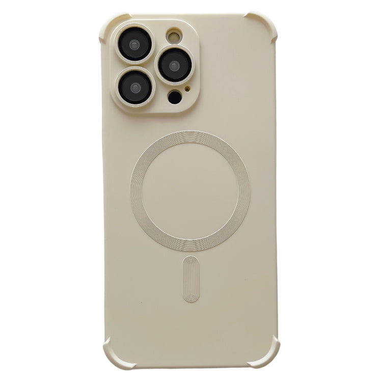 Four Corner Shockproof Skin Feel MagSafe Magnetic Phone Case, For iPhone 16, For iPhone 15 Pro Max, For iPhone 15 Pro