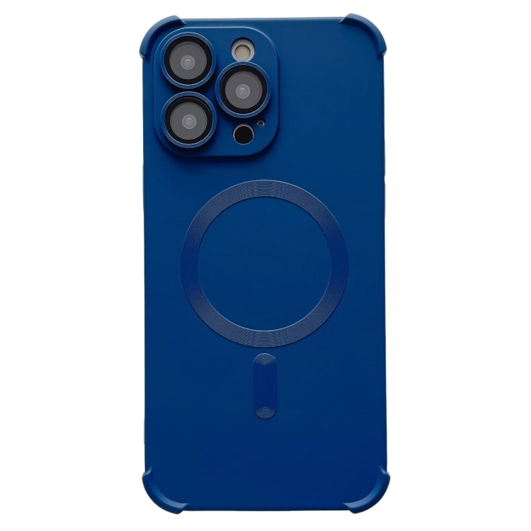 Four Corner Shockproof Skin Feel MagSafe Magnetic Phone Case, For iPhone 16, For iPhone 15 Pro Max, For iPhone 15 Pro