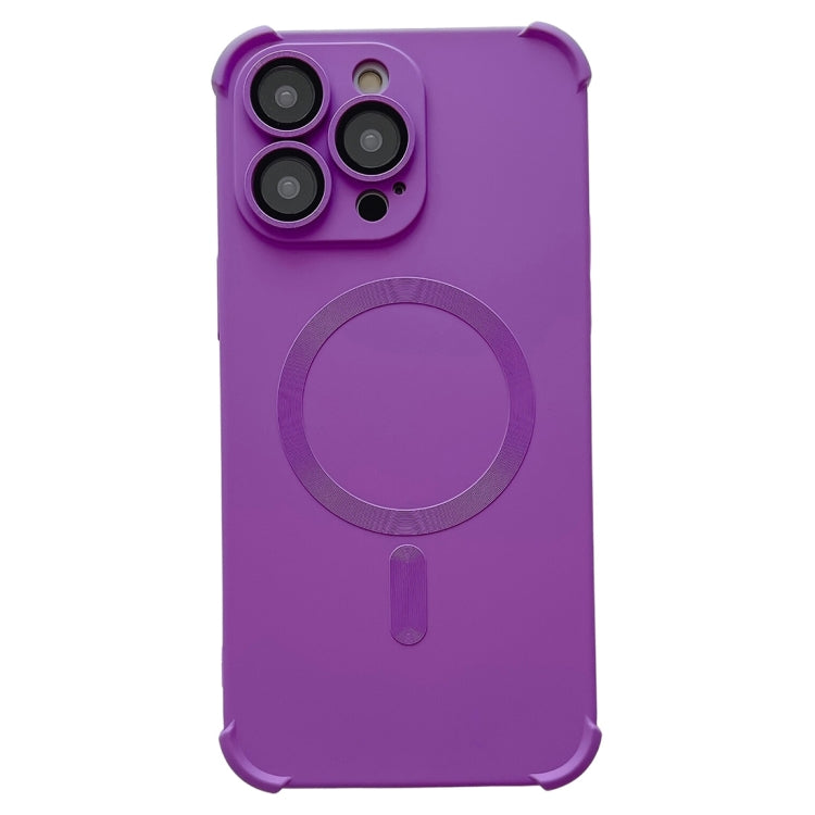 Four Corner Shockproof Skin Feel MagSafe Magnetic Phone Case, For iPhone 16 Pro Max, For iPhone 16 Pro, For iPhone 16 Plus