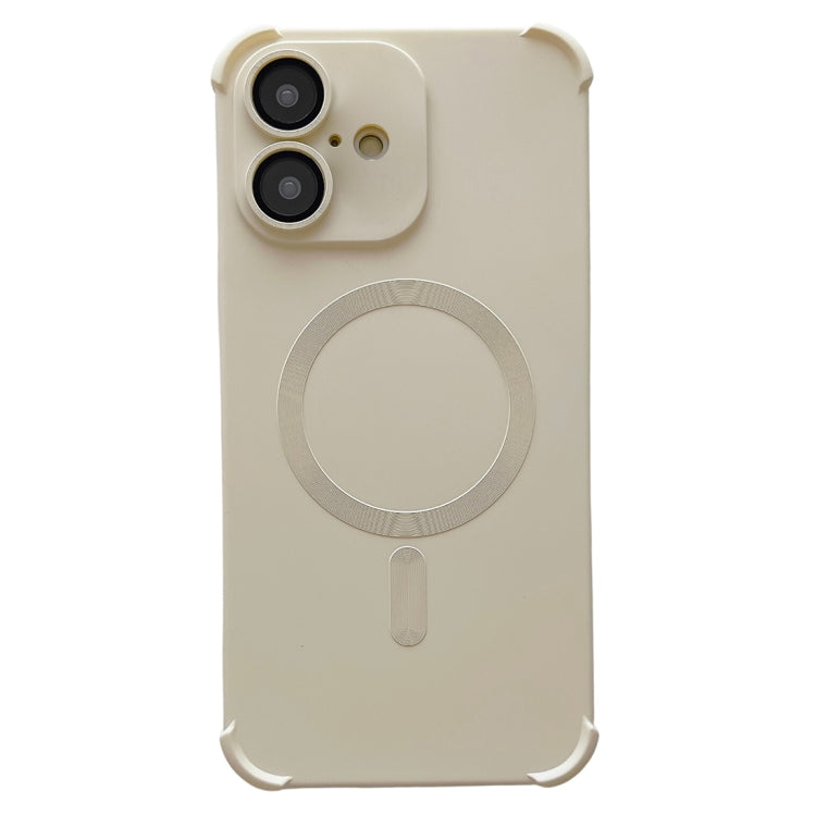 Four Corner Shockproof Skin Feel MagSafe Magnetic Phone Case, For iPhone 16 Pro Max, For iPhone 16 Pro, For iPhone 16 Plus