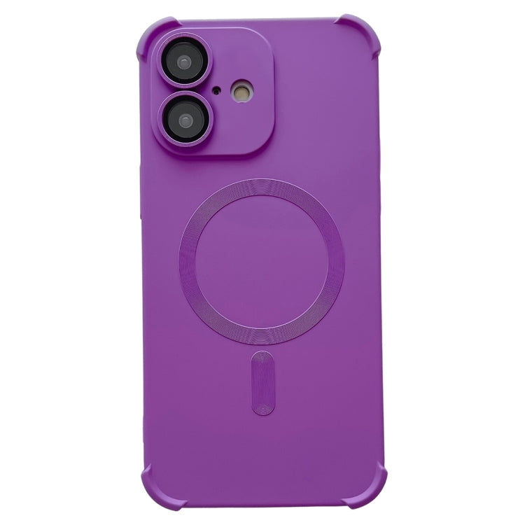 Four Corner Shockproof Skin Feel MagSafe Magnetic Phone Case, For iPhone 16 Pro Max, For iPhone 16 Pro, For iPhone 16 Plus