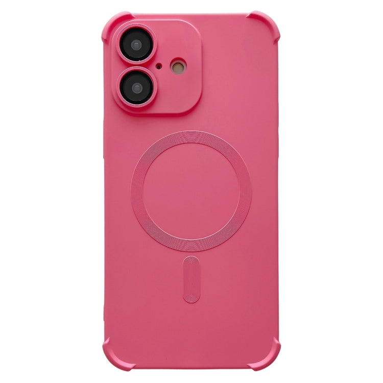 Four Corner Shockproof Skin Feel MagSafe Magnetic Phone Case, For iPhone 16, For iPhone 15 Pro Max, For iPhone 15 Pro