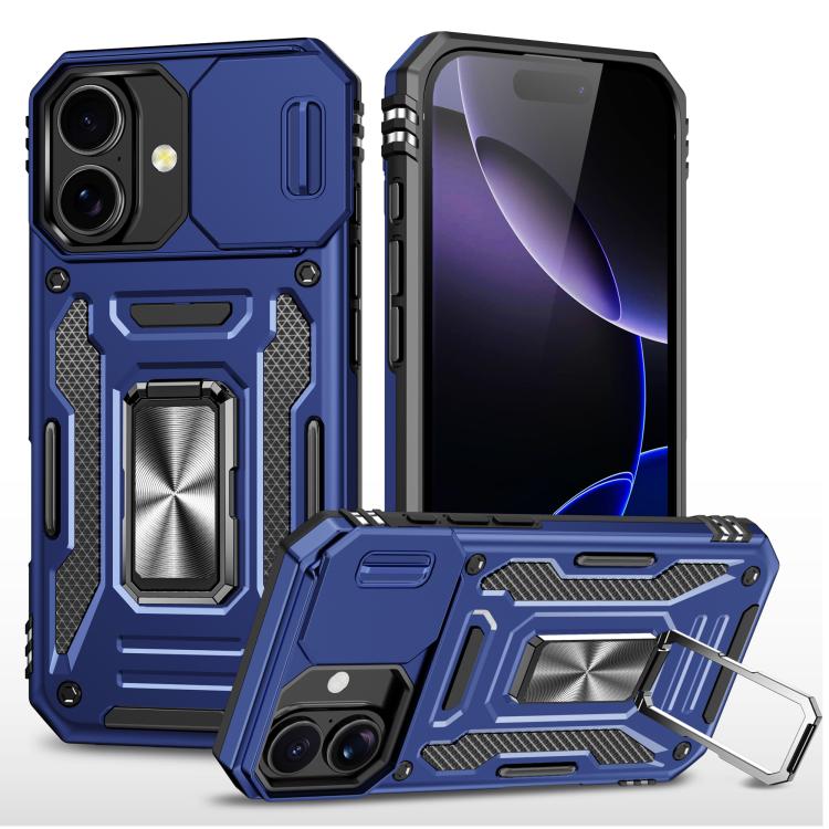 Armor PC + TPU Camera Shield Phone Case, For iPhone 17 Pro Max, For iPhone 17 Pro, For iPhone 17