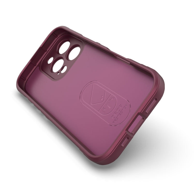 Magic Shield TPU + Flannel Phone Case, For iPhone 16 Pro, For iPhone 16 Plus