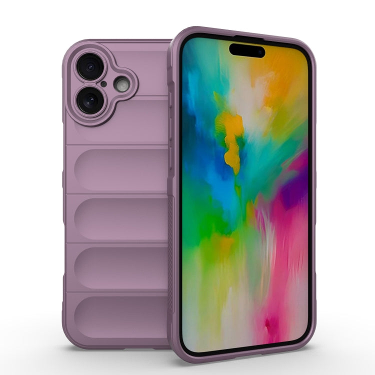 Magic Shield TPU + Flannel Phone Case, For iPhone 16 Pro, For iPhone 16 Plus