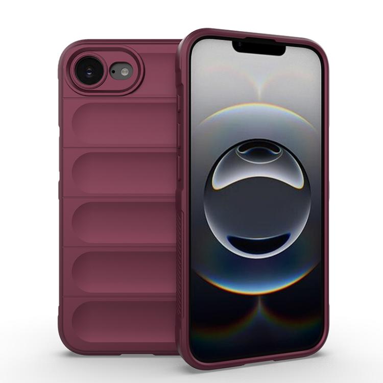 Magic Shield TPU + Flannel Phone Case, For iPhone 17e / 16e, For iPhone 17
