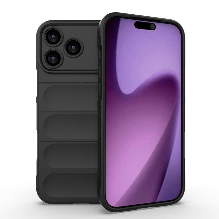 Magic Shield TPU + Flannel Phone Case, For iPhone 18 Pro / 17 Pro, For iPhone 18 Pro Max / 17 Pro Max