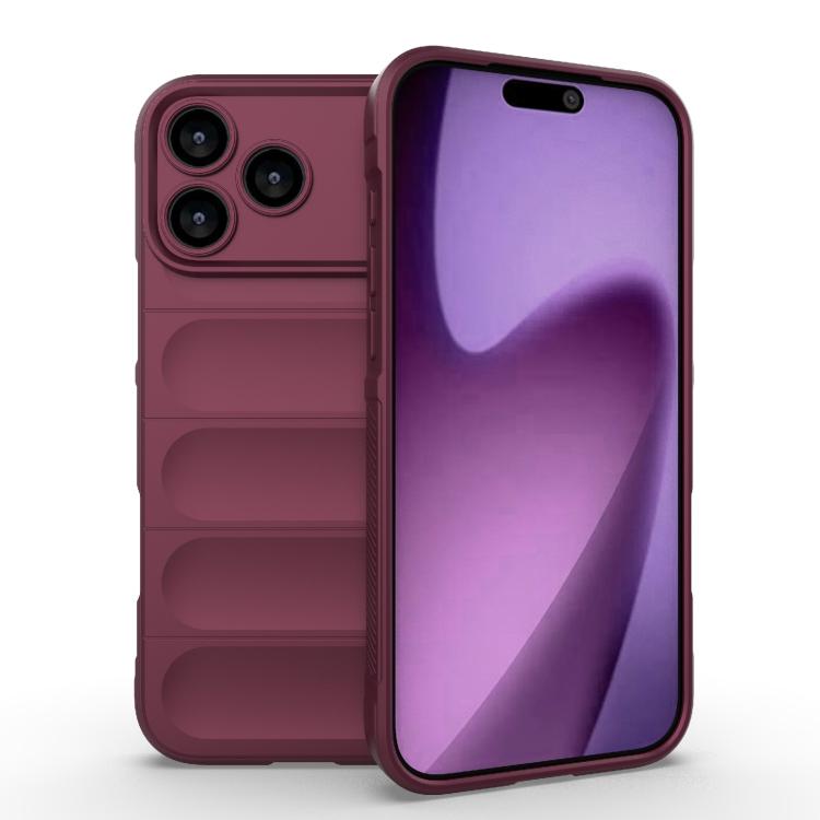 Magic Shield TPU + Flannel Phone Case, For iPhone 18 Pro / 17 Pro, For iPhone 18 Pro Max / 17 Pro Max