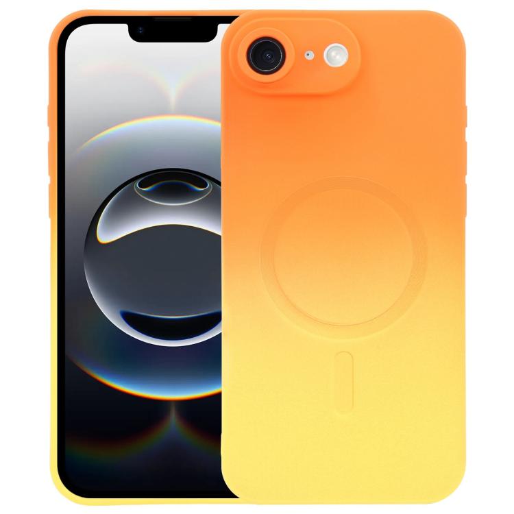 Liquid TPU Silicone Gradient MagSafe Phone Case, For iPhone 17e / 16e, For iPhone 17 Pro Max, For iPhone 17 Pro, For iPhone 17
