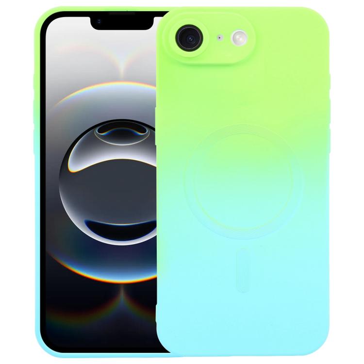 Liquid TPU Silicone Gradient MagSafe Phone Case, For iPhone 17e / 16e, For iPhone 17 Pro Max, For iPhone 17 Pro, For iPhone 17